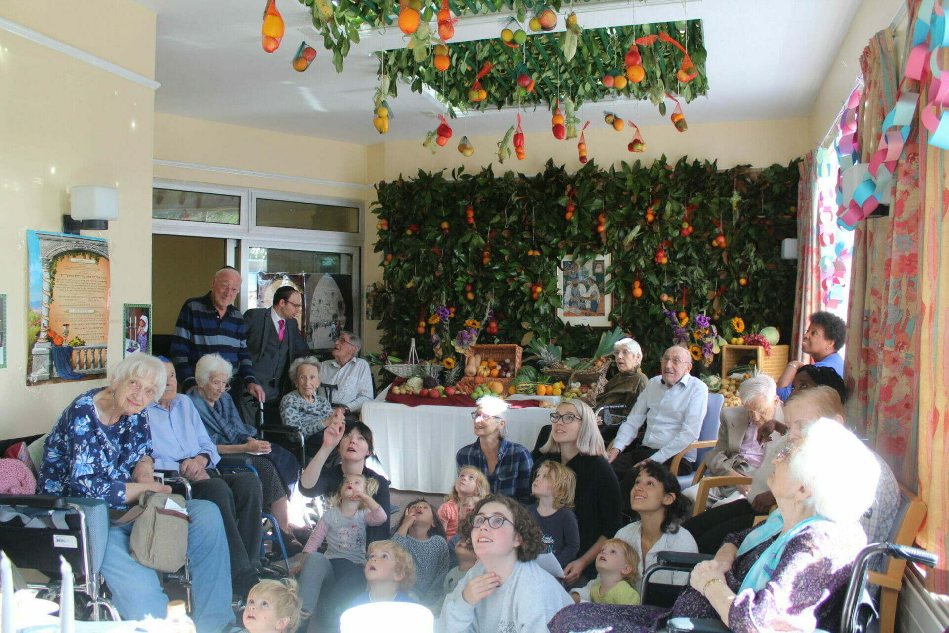 looking-at-sukkah-hanging-fruit