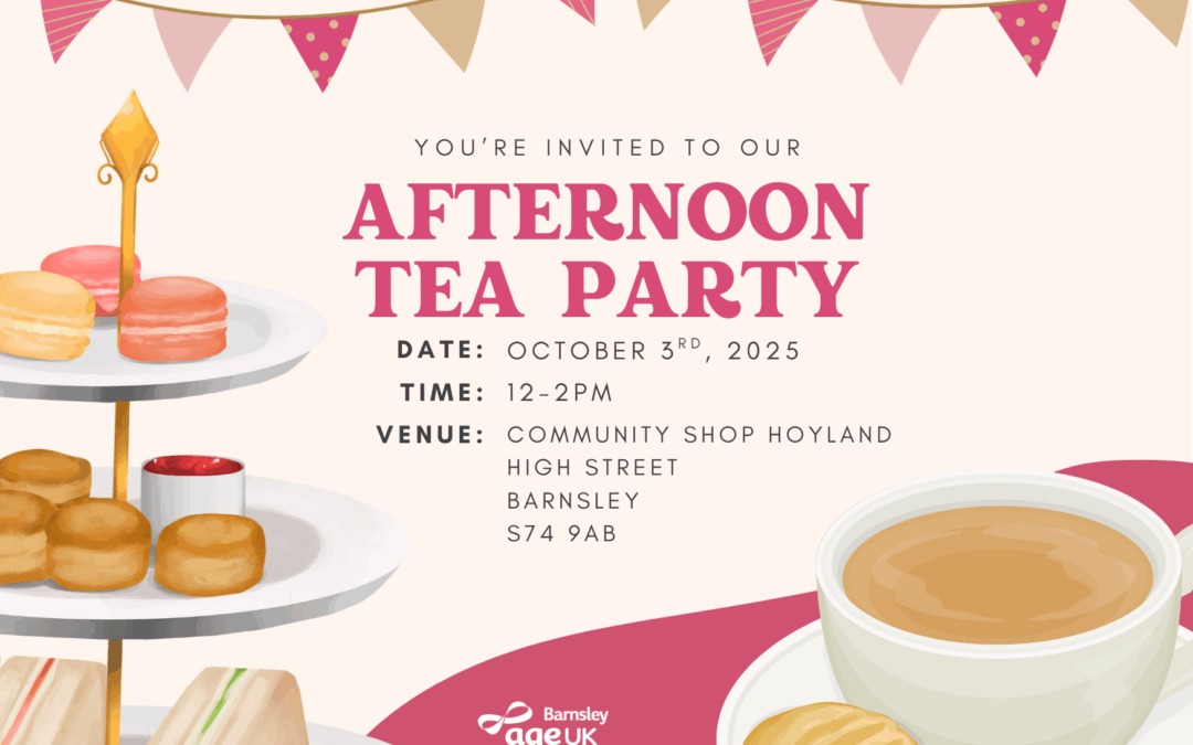 Afternoon Tea Party with Age UK Barnsley