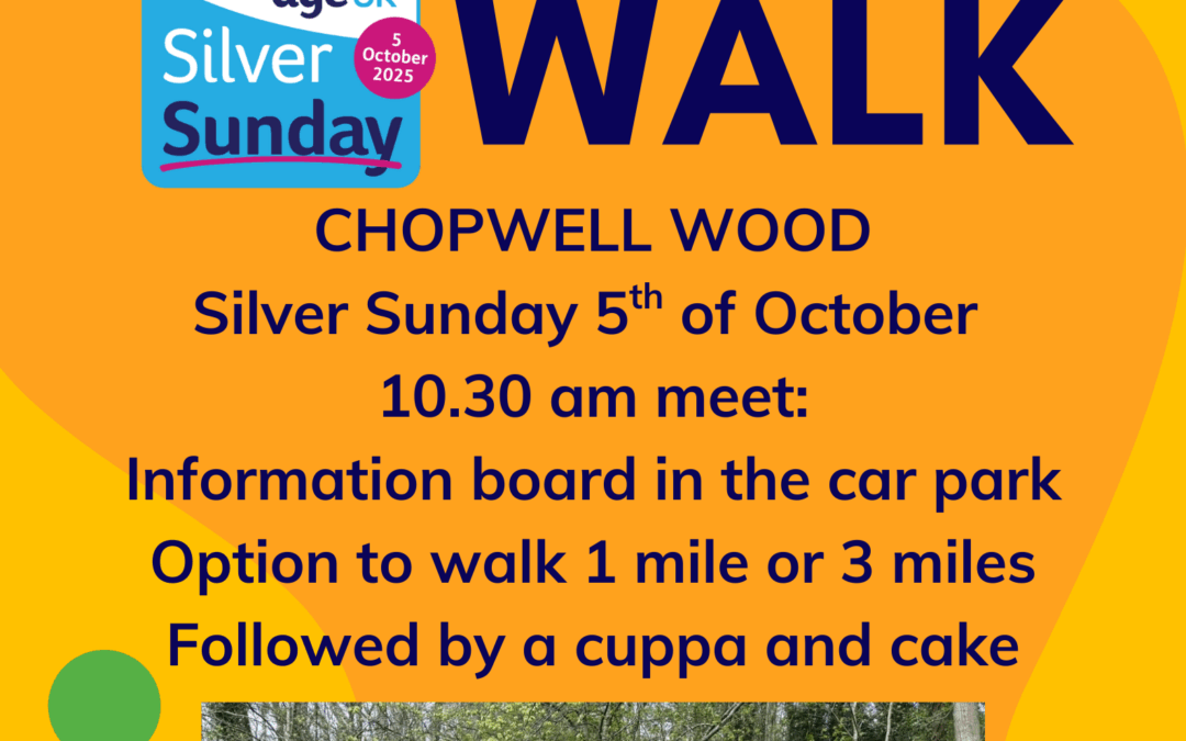 Silver Sunday Stroll with Age UK Gateshead and Forestry England